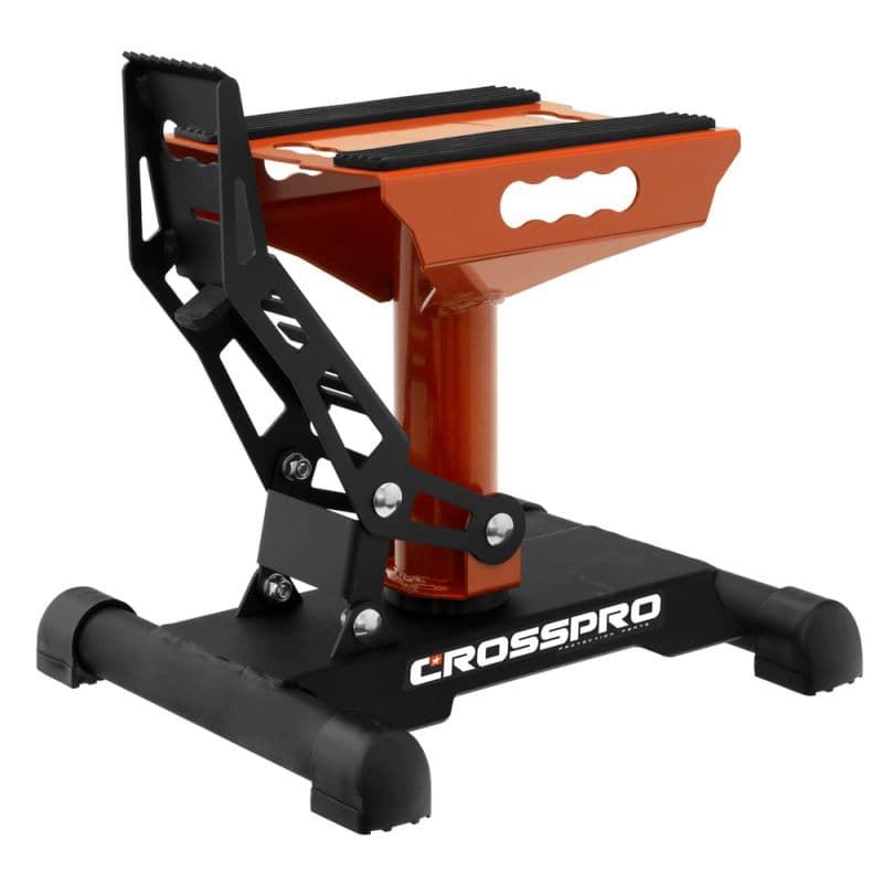 Caballete con elevador CrossPro Xtreme 2.0 naranja - Imagen 1