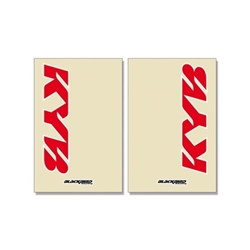 Adhesivo de horquilla Blackbird Crystal trasparente Kayaba 2 Pcs 5045K - Imagen 1