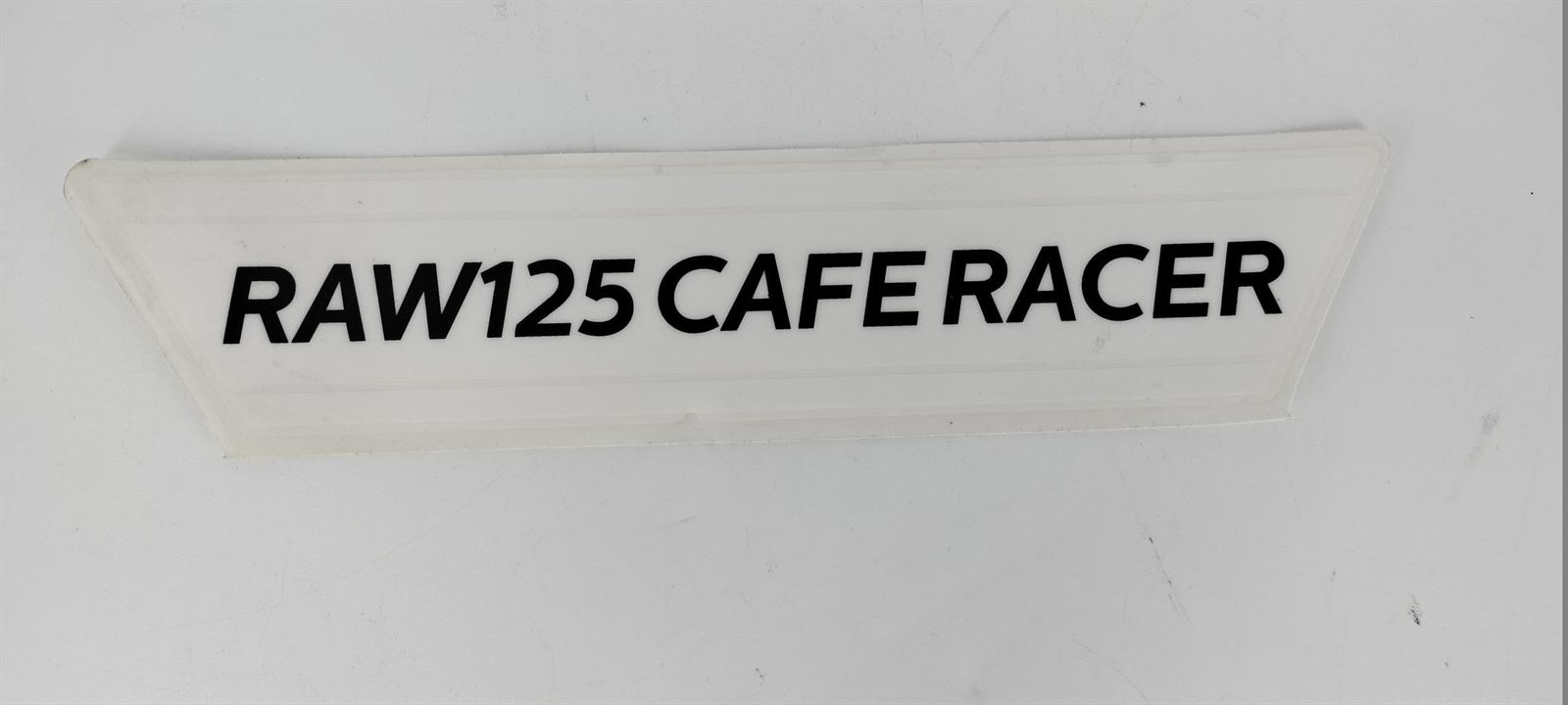 Adhesivo Hanway "Raw 125 Cafe Racer" - Imagen 1