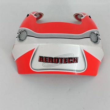 Aleron casco integral Nitro Aerotech naranja - Imagen 2