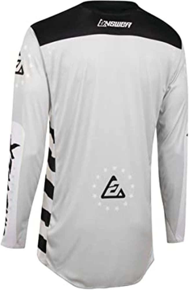 Camiseta Answer Elite Redzone gris/negro - Imagen 2