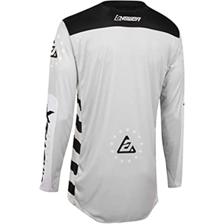 Camiseta Answer Elite Redzone gris/negro - Imagen 2