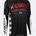 Camiseta Answer Elite Redzone Negro/rojo - Imagen 1