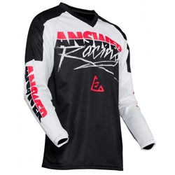 Camiseta Answer Syncron Proglo Negro/rojo/blanco - Imagen 2