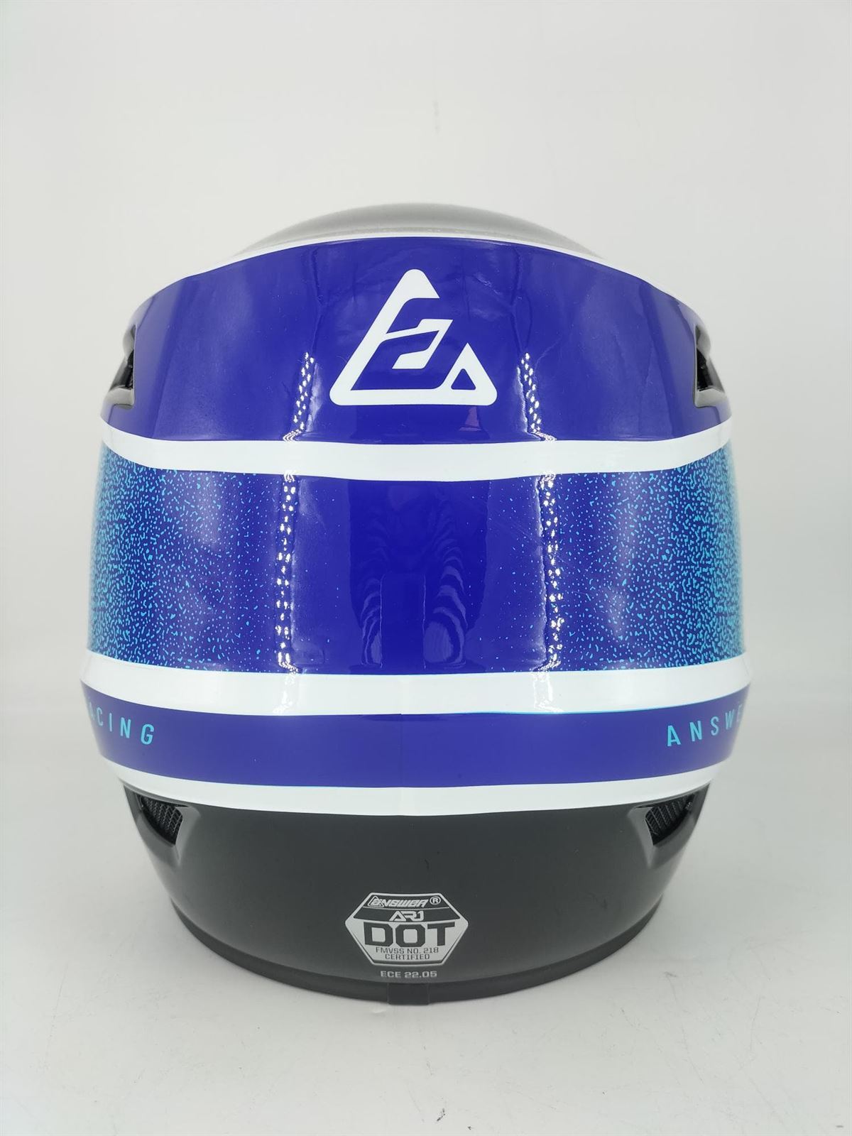 Casco Answer AR1 azul/blanco - Imagen 4