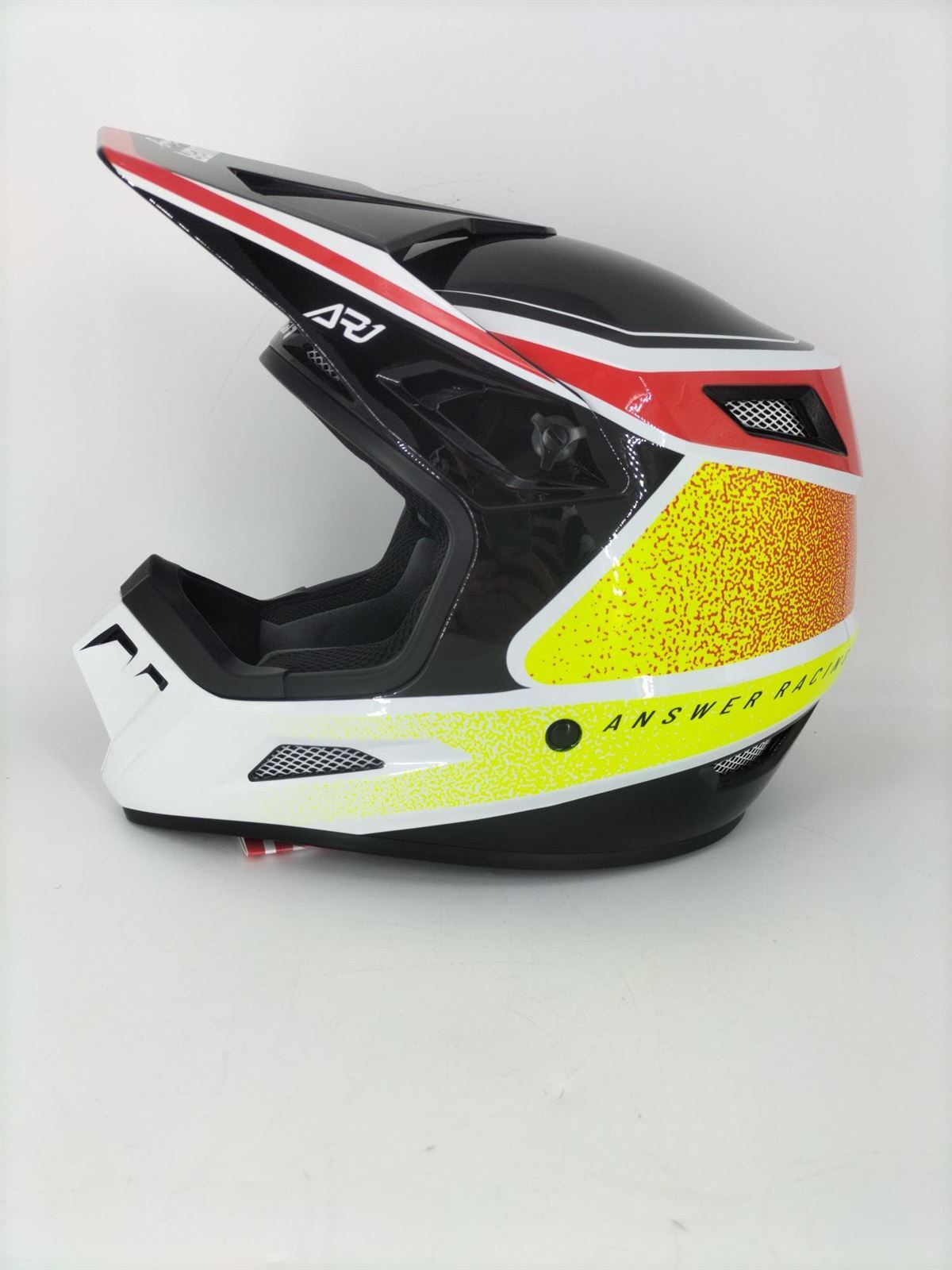 Casco Answer AR1 junior rojo/amarilo - Imagen 1