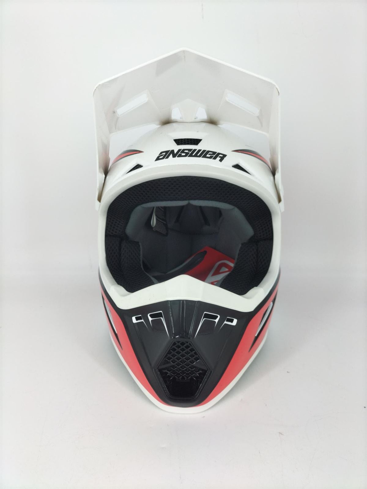 Casco Answer AR1 junior rojo/blanco - Imagen 3