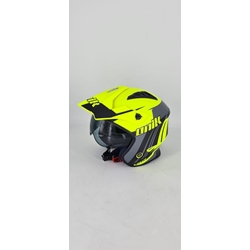 Casco de trial Unik CT-07 Amarillo / negro - Imagen 1