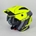 Casco de trial Unik CT-07 Amarillo / negro - Imagen 1