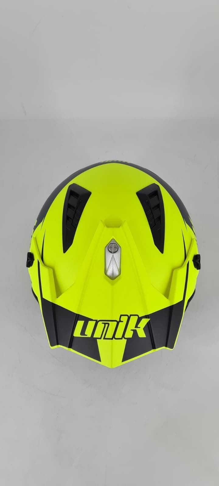 Casco de trial Unik CT-07 Amarillo / negro - Imagen 2