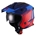 Casco de trial Unik CT-07 rojo/azul - Imagen 1