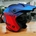 Casco de trial Unik CT-07 rojo/azul - Imagen 2