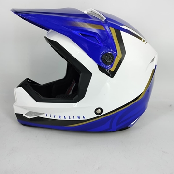Casco Fly Kinetic azul/blanco - Imagen 1