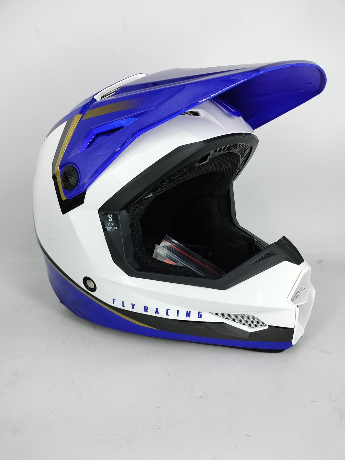 Casco Fly Kinetic azul/blanco - Imagen 2