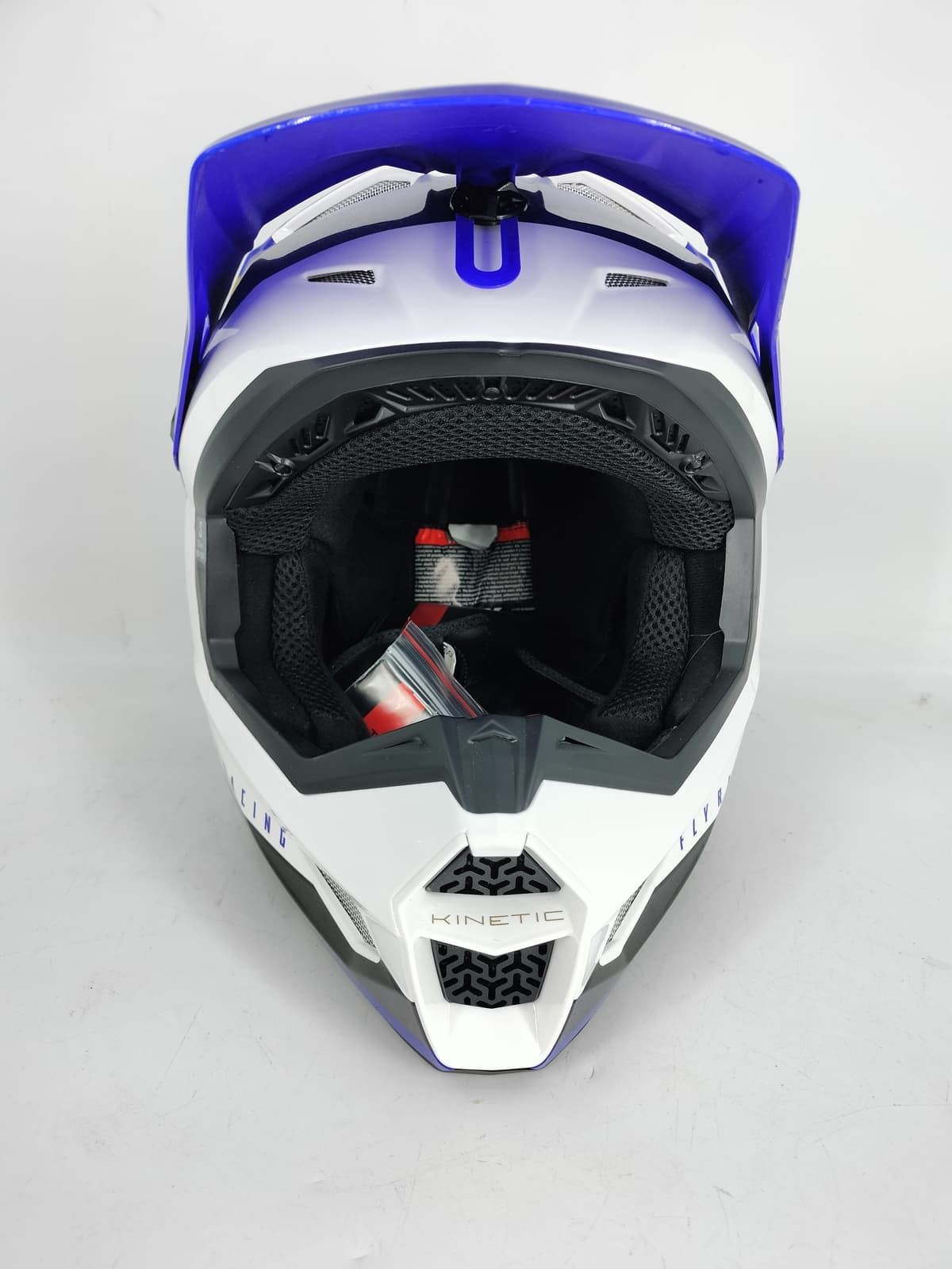 Casco Fly Kinetic azul/blanco - Imagen 3