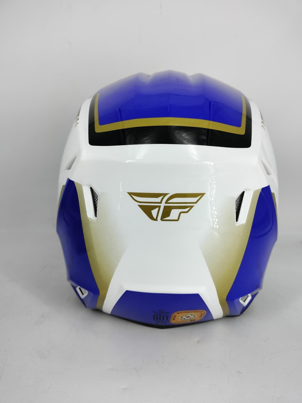 Casco Fly Kinetic azul/blanco - Imagen 4