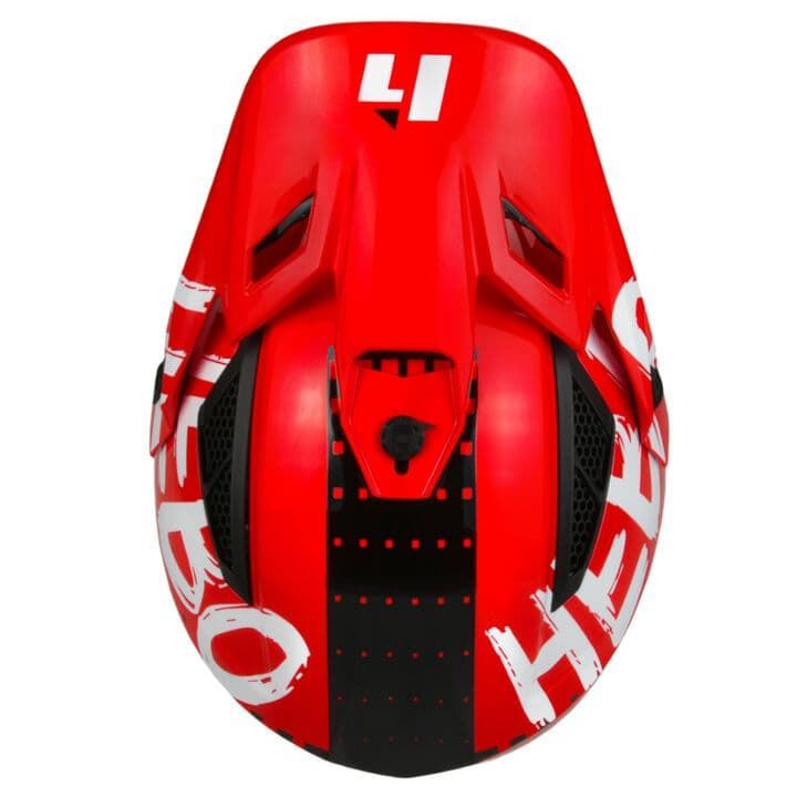 Casco Hebo HMX-P01 Dots rojo - Imagen 3