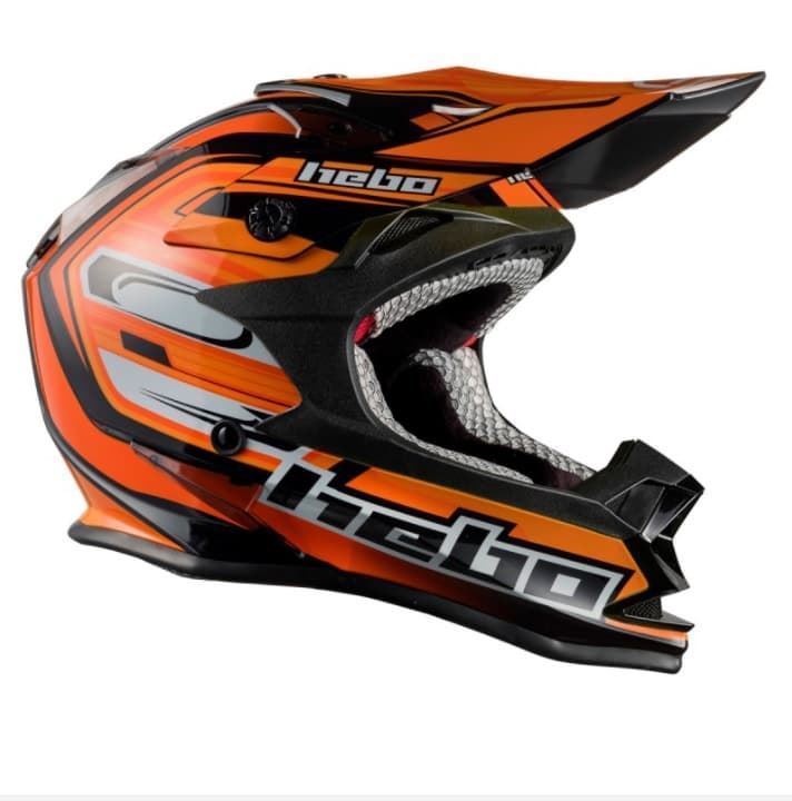 Casco Hebo Striker naranja/negro - Imagen 1