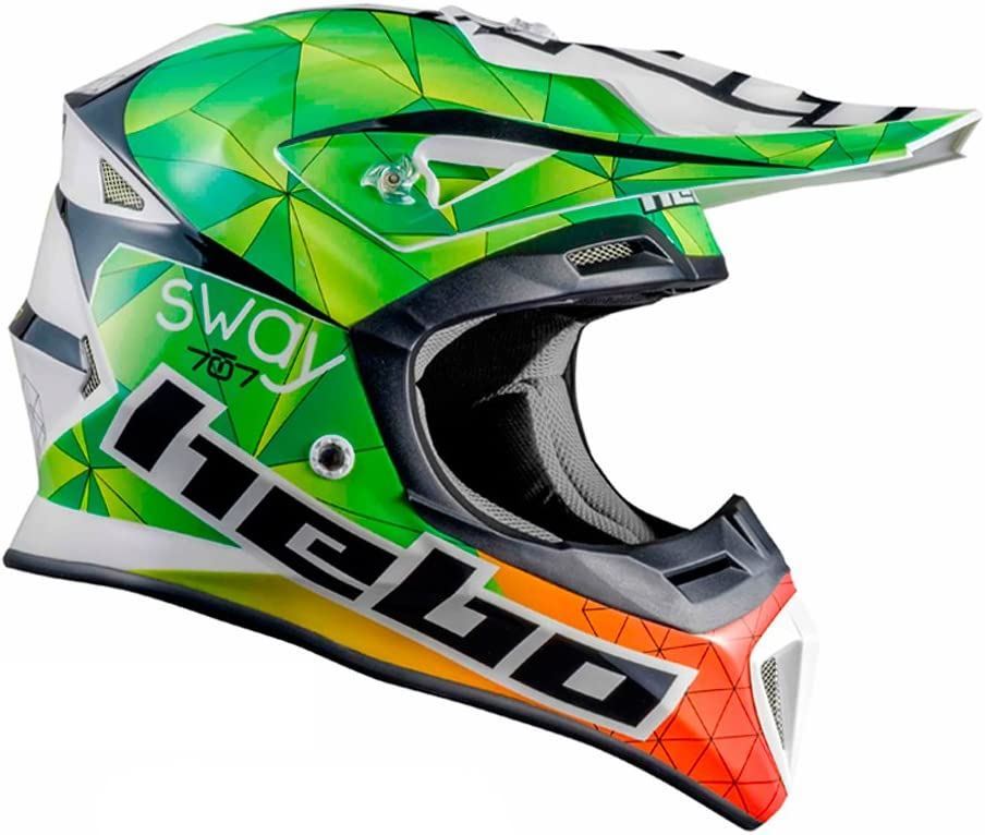 Casco Hebo Sway verde/naranja - Imagen 1