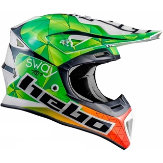 Casco Hebo Sway verde/naranja - Imagen 1