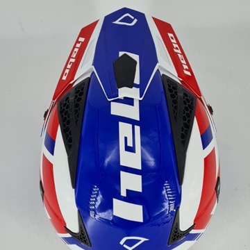 Casco Hebo Zone 4 Air Balance blanco/rojo/azul - Imagen 2