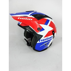 Casco Hebo Zone 4 Air Balance Rojo/Azul/Blanco - Imagen 1