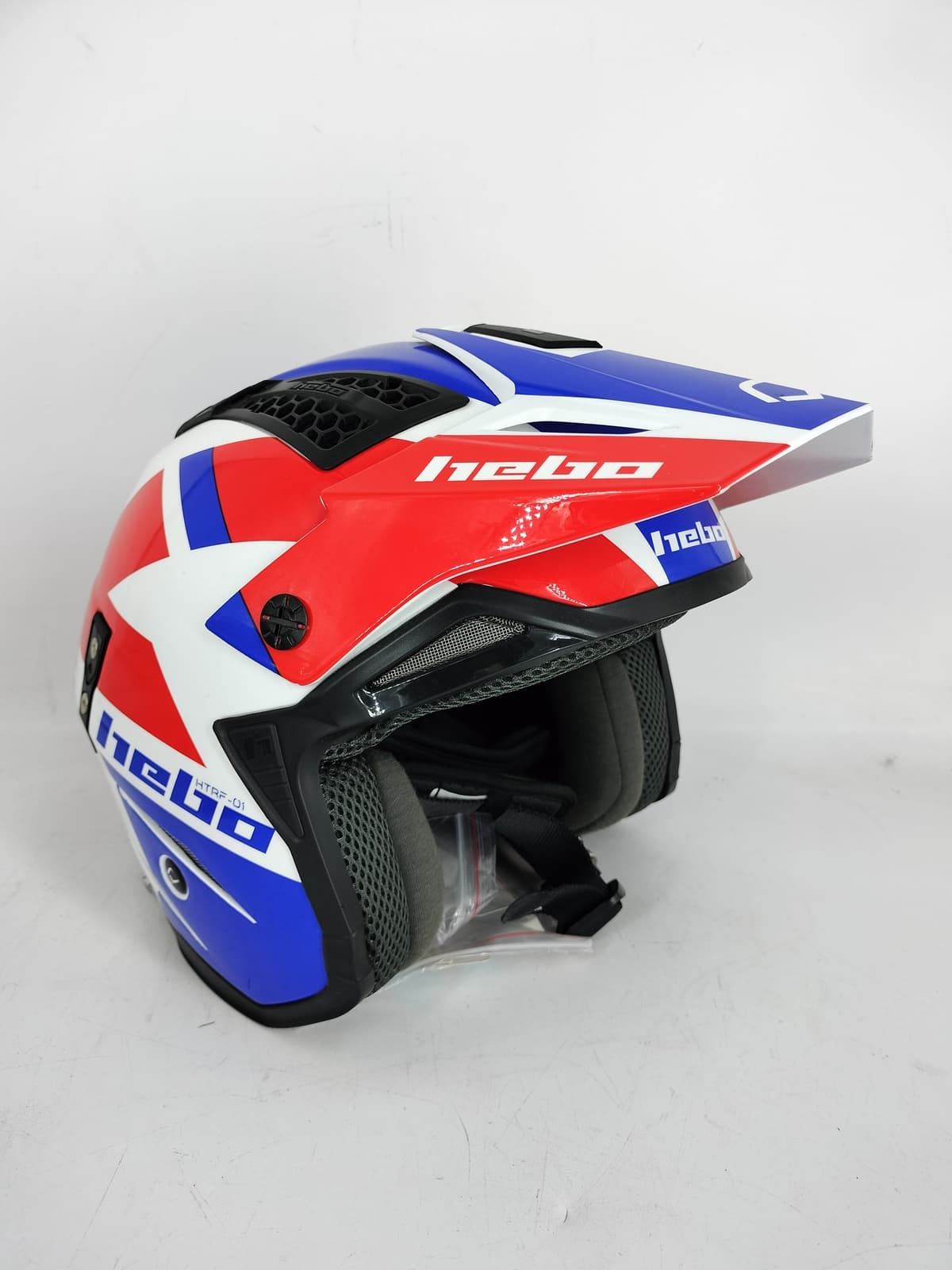 Casco Hebo Zone 4 Air Balance Rojo/Azul/Blanco - Imagen 2