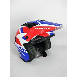 Casco Hebo Zone 4 Air Balance Rojo/Azul/Blanco - Imagen 2