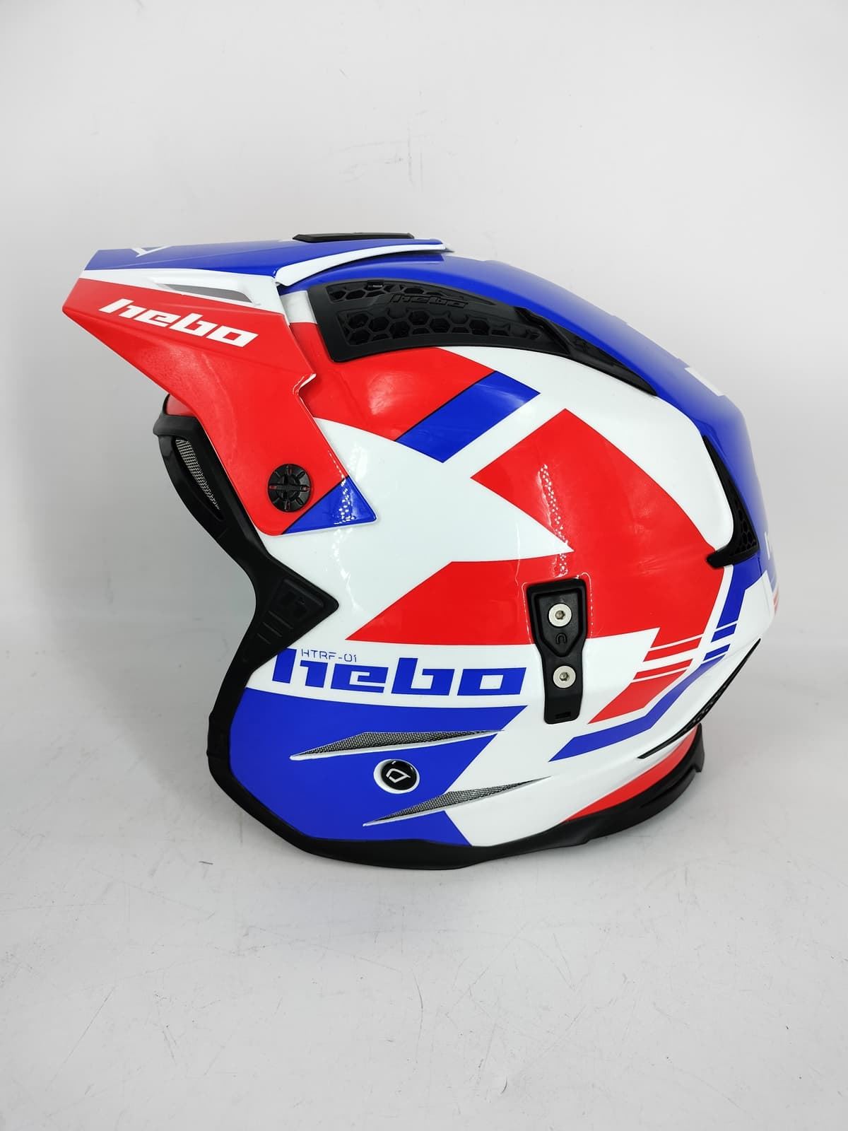Casco Hebo Zone 4 Air Balance Rojo/Azul/Blanco - Imagen 3