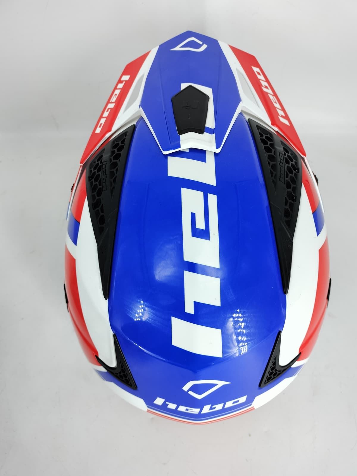 Casco Hebo Zone 4 Air Balance Rojo/Azul/Blanco - Imagen 4