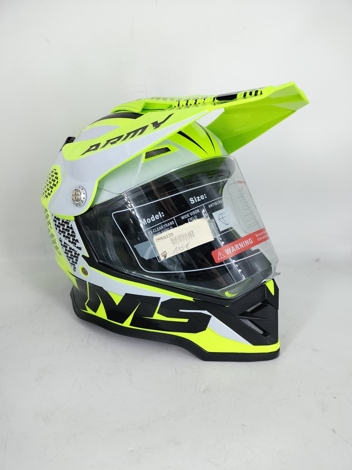 Casco IMS Army fluor/negro - Imagen 1
