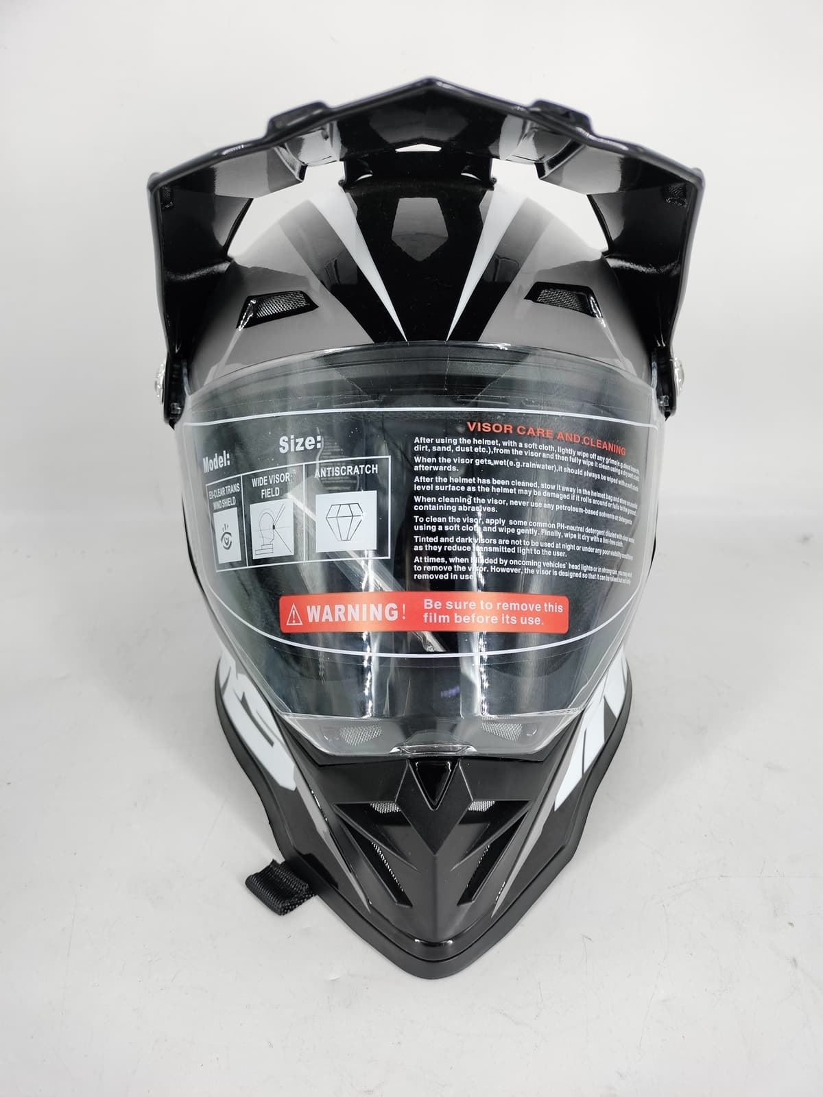 Casco IMS Army Negro/blanco - Imagen 2