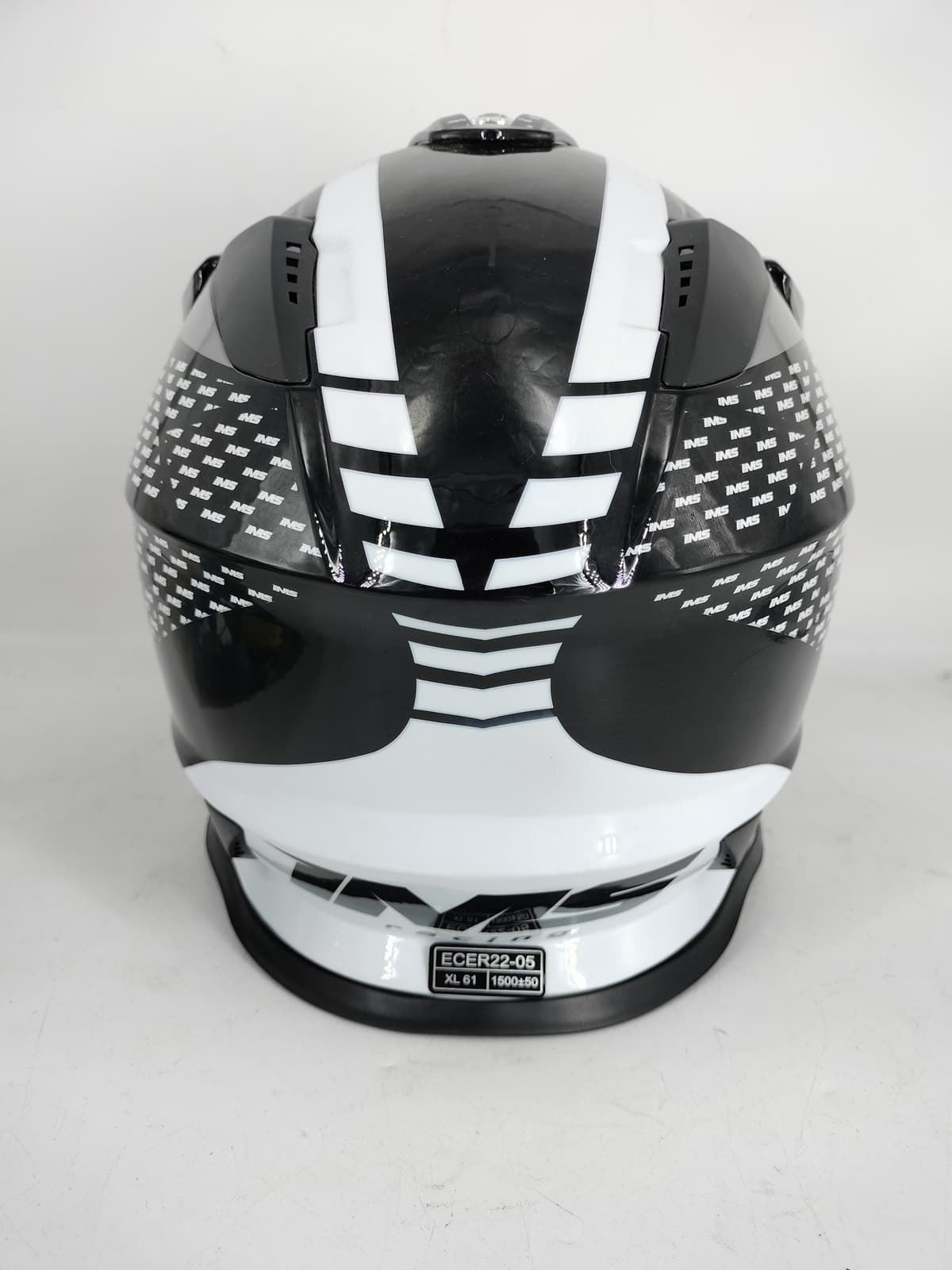 Casco IMS Army Negro/blanco - Imagen 4