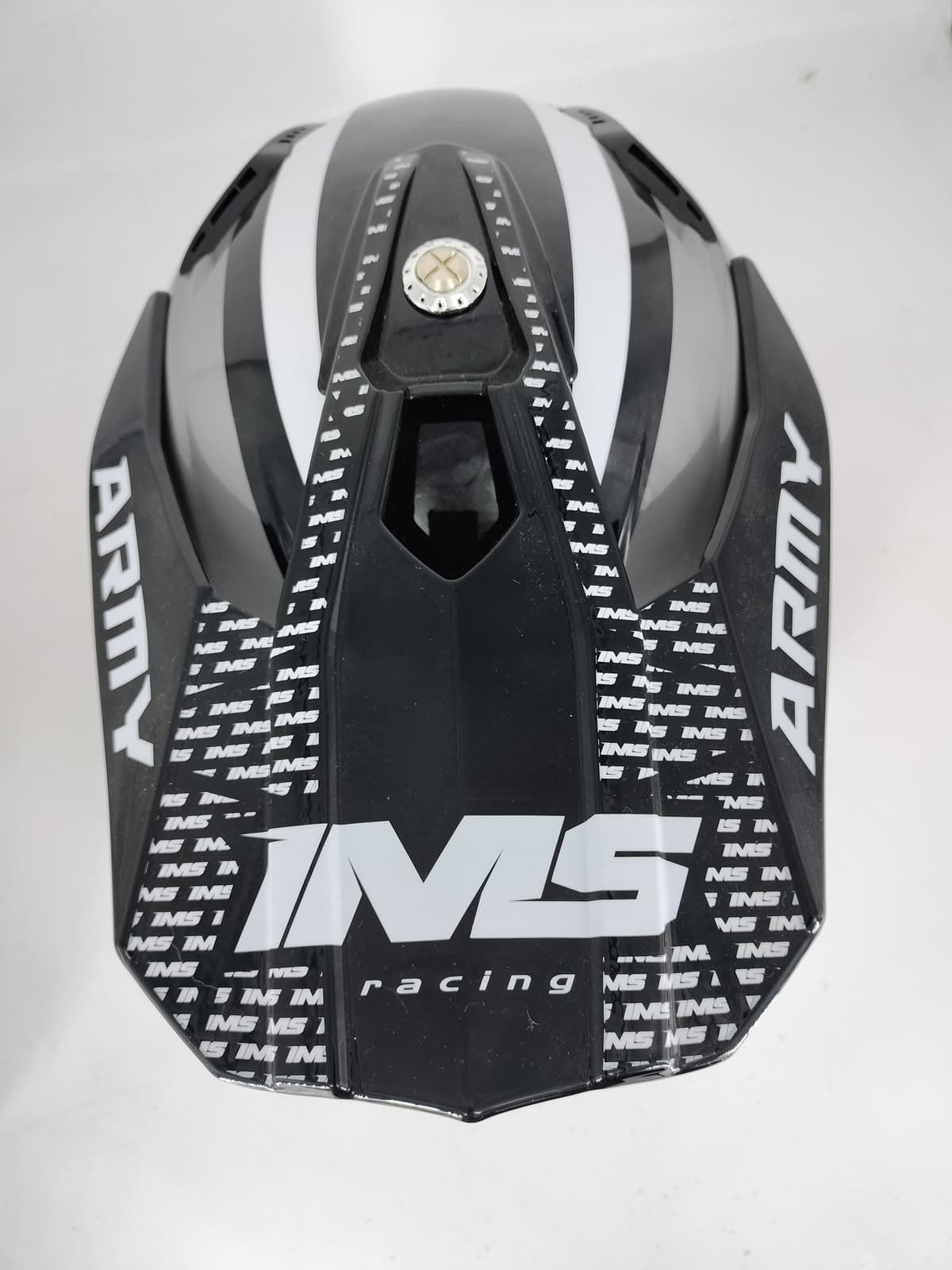 Casco IMS Army Negro/blanco - Imagen 5