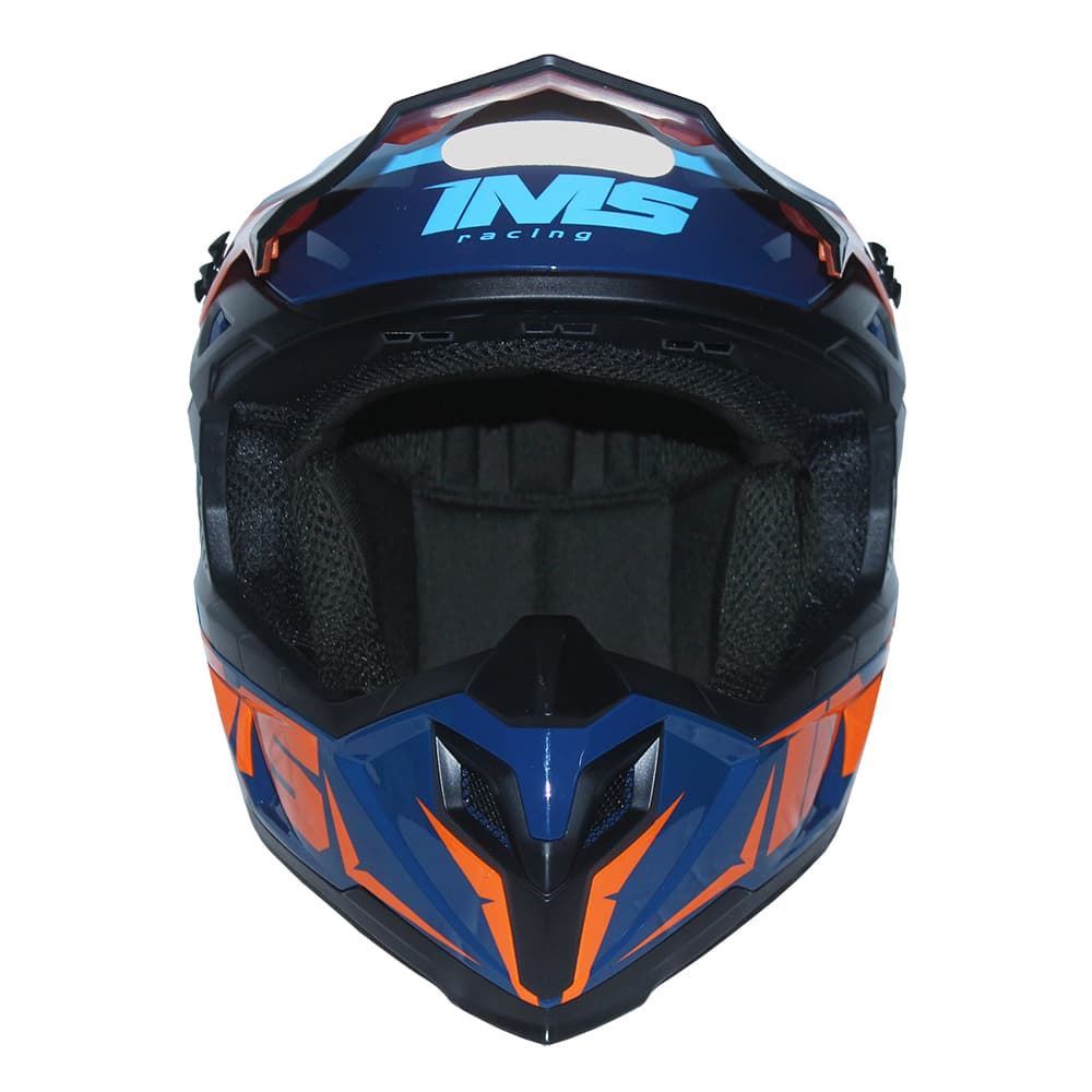 Casco IMS Sprint azul/naranja - Imagen 4