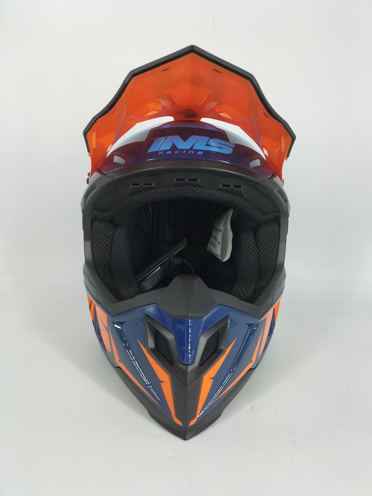 Casco IMS Sprint azul/naranja - Imagen 6