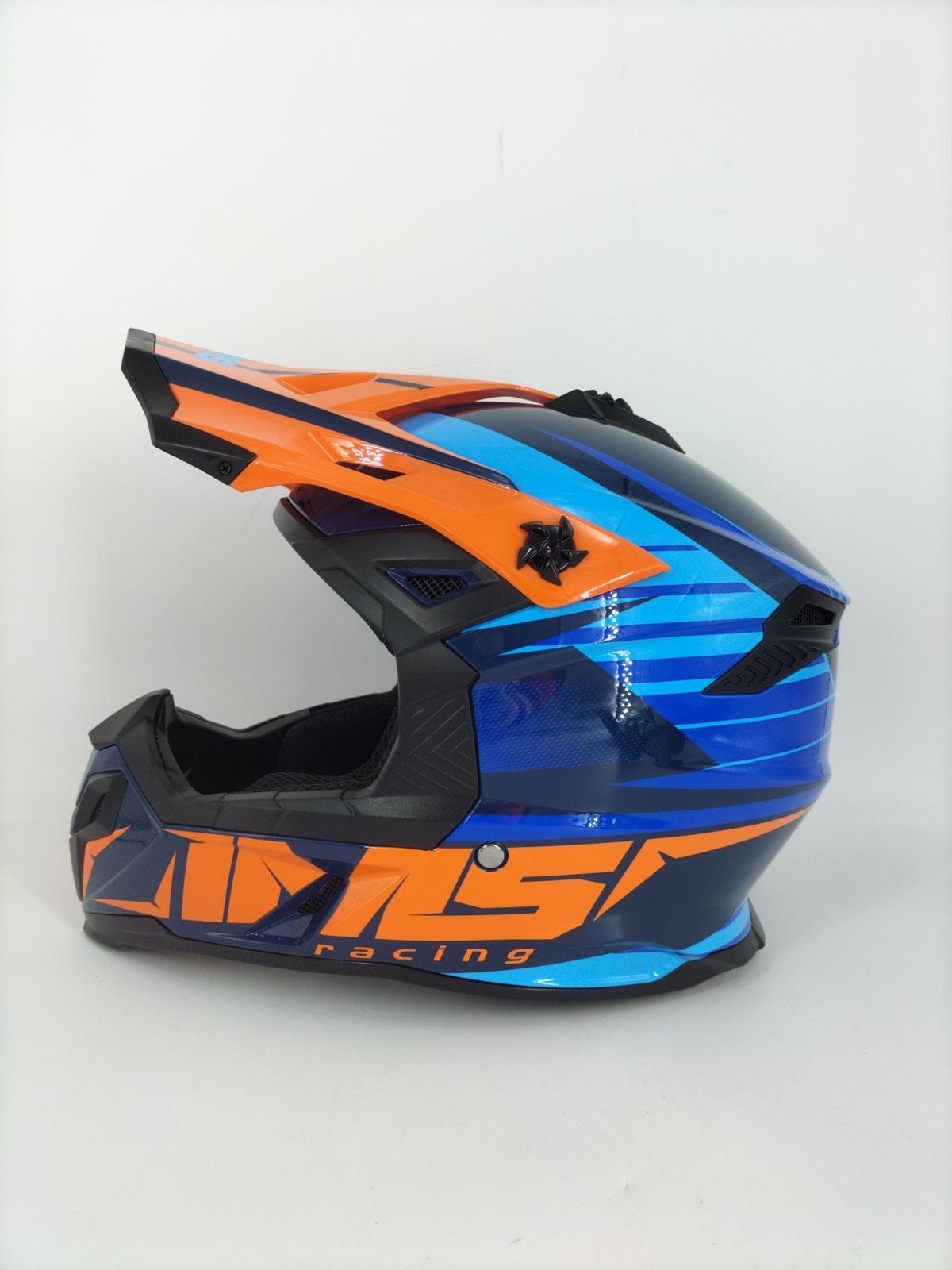 Casco IMS Sprint azul/naranja - Imagen 7