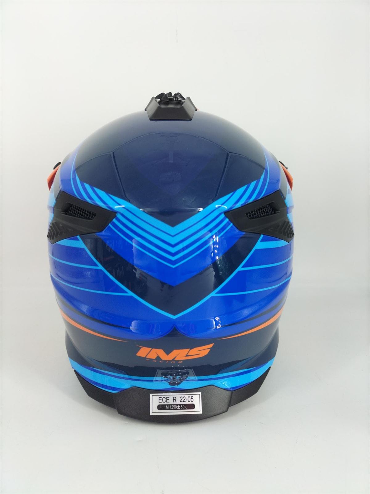 Casco IMS Sprint azul/naranja - Imagen 8