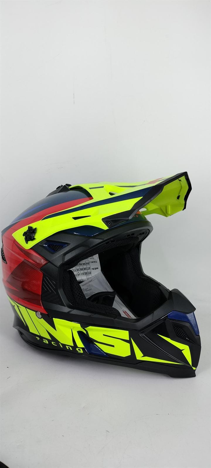 Casco IMS Sprint azul/rojo/amarillo - Imagen 1