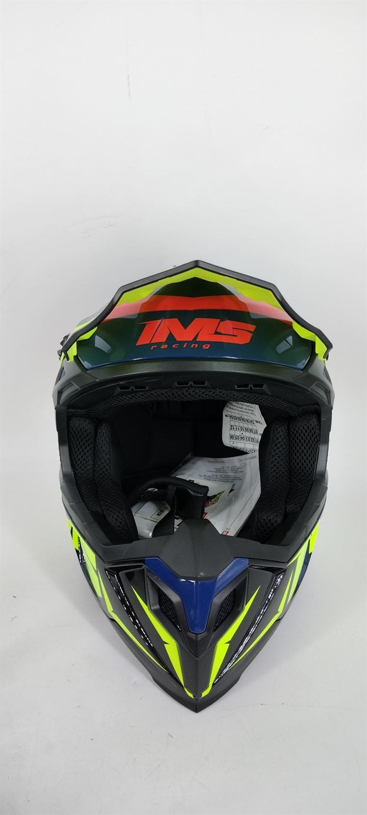 Casco IMS Sprint azul/rojo/amarillo - Imagen 3