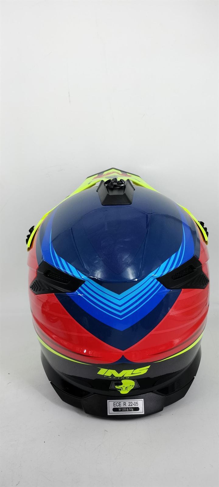 Casco IMS Sprint azul/rojo/amarillo - Imagen 4