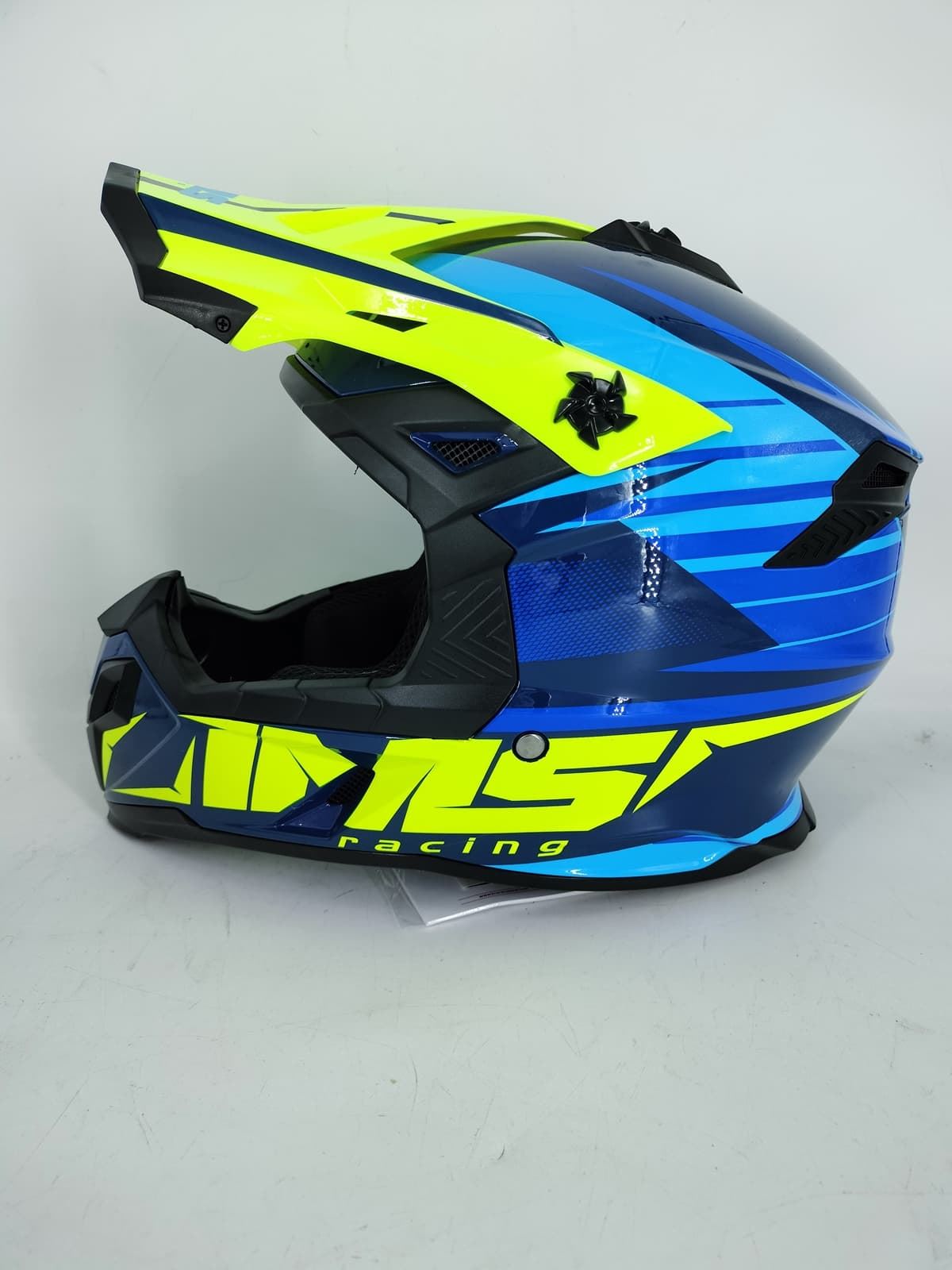 Casco IMS Sprint UX-20 azul/amarillo - Imagen 1