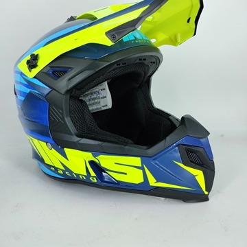 Casco IMS Sprint UX-20 azul/amarillo - Imagen 2