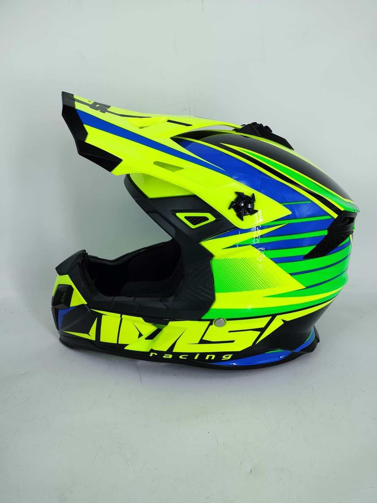 Casco IMS Sprint UX-20 azul/verde/amarillo - Imagen 1