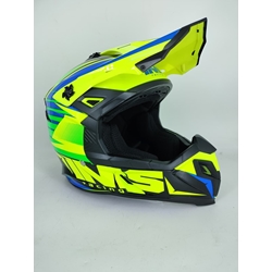 Casco IMS Sprint UX-20 azul/verde/amarillo - Imagen 2