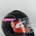 Casco integral CGM 363X Shot Run Negro/rosa mate - Imagen 2