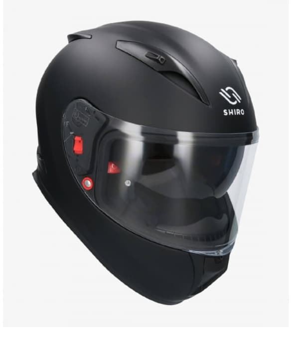 Casco integral Shiro SH-605 negro mate - Imagen 1