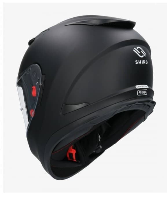 Casco integral Shiro SH-605 negro mate - Imagen 4