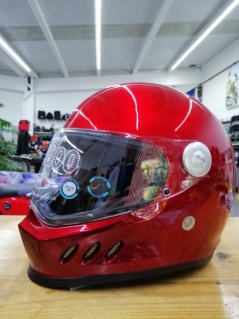 Casco integral Shiro SH-800 granate - Imagen 3