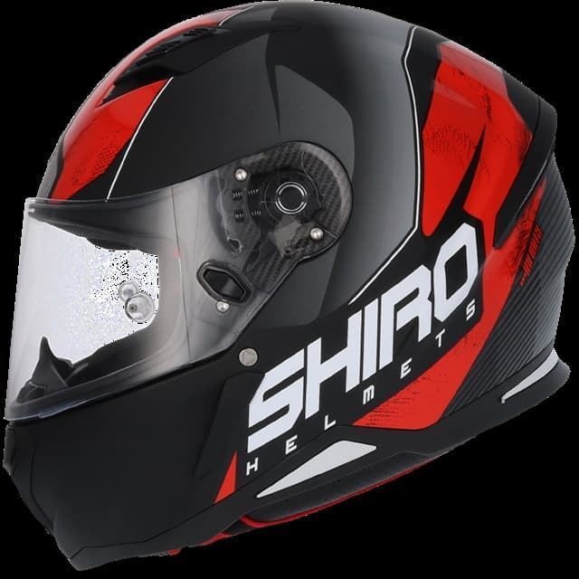Casco integral Shiro SH-890 Infinity negro/rojo - Imagen 1